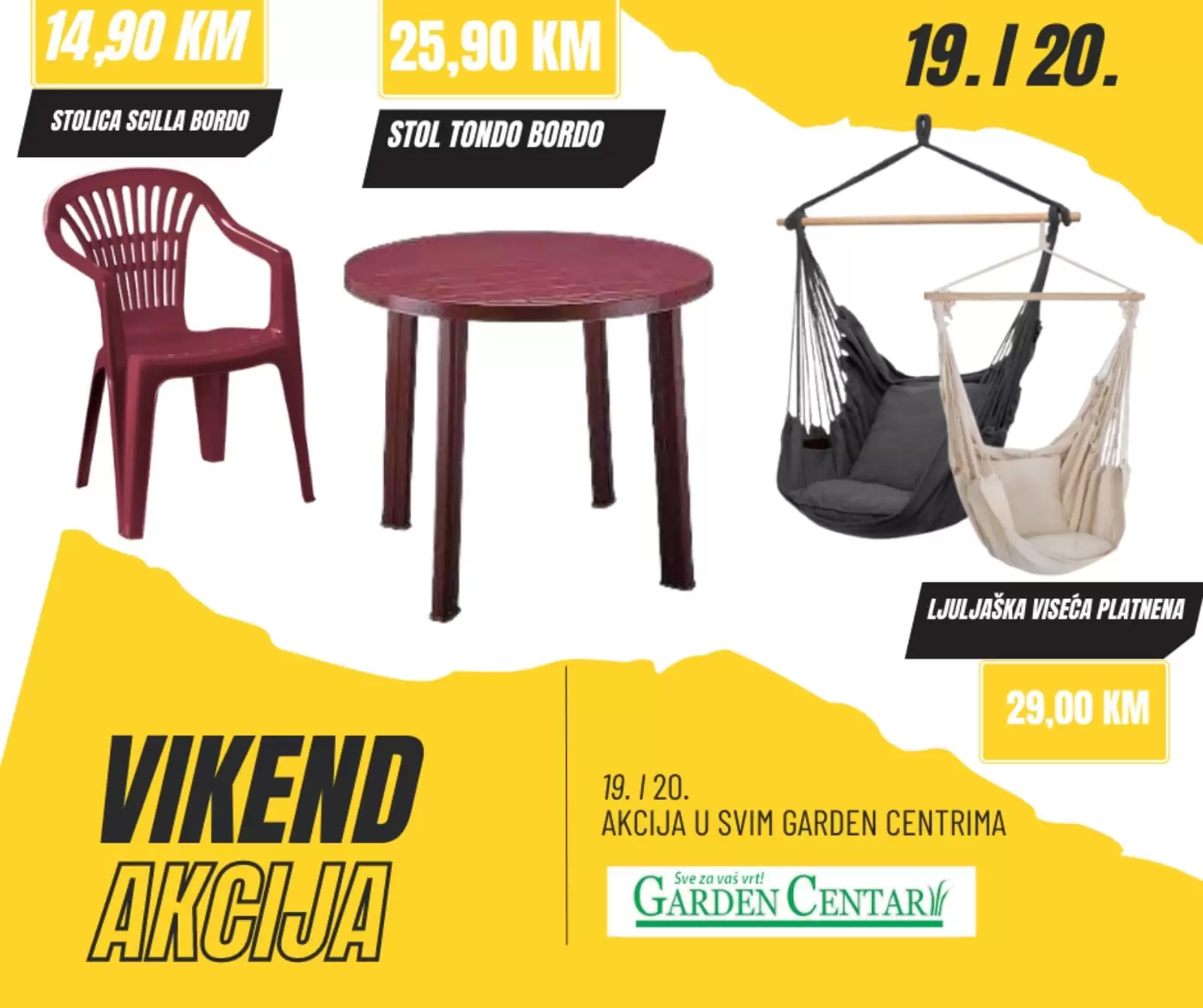 Garden Centar vikend akcija 19-20.8.2023.