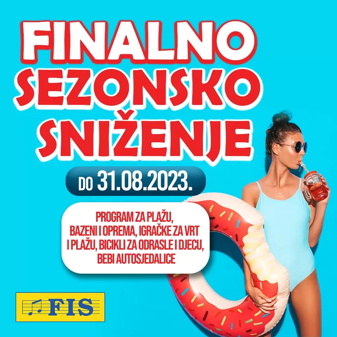 Fis SEZONSKO SNIŽENJE do 31.8.2023.
