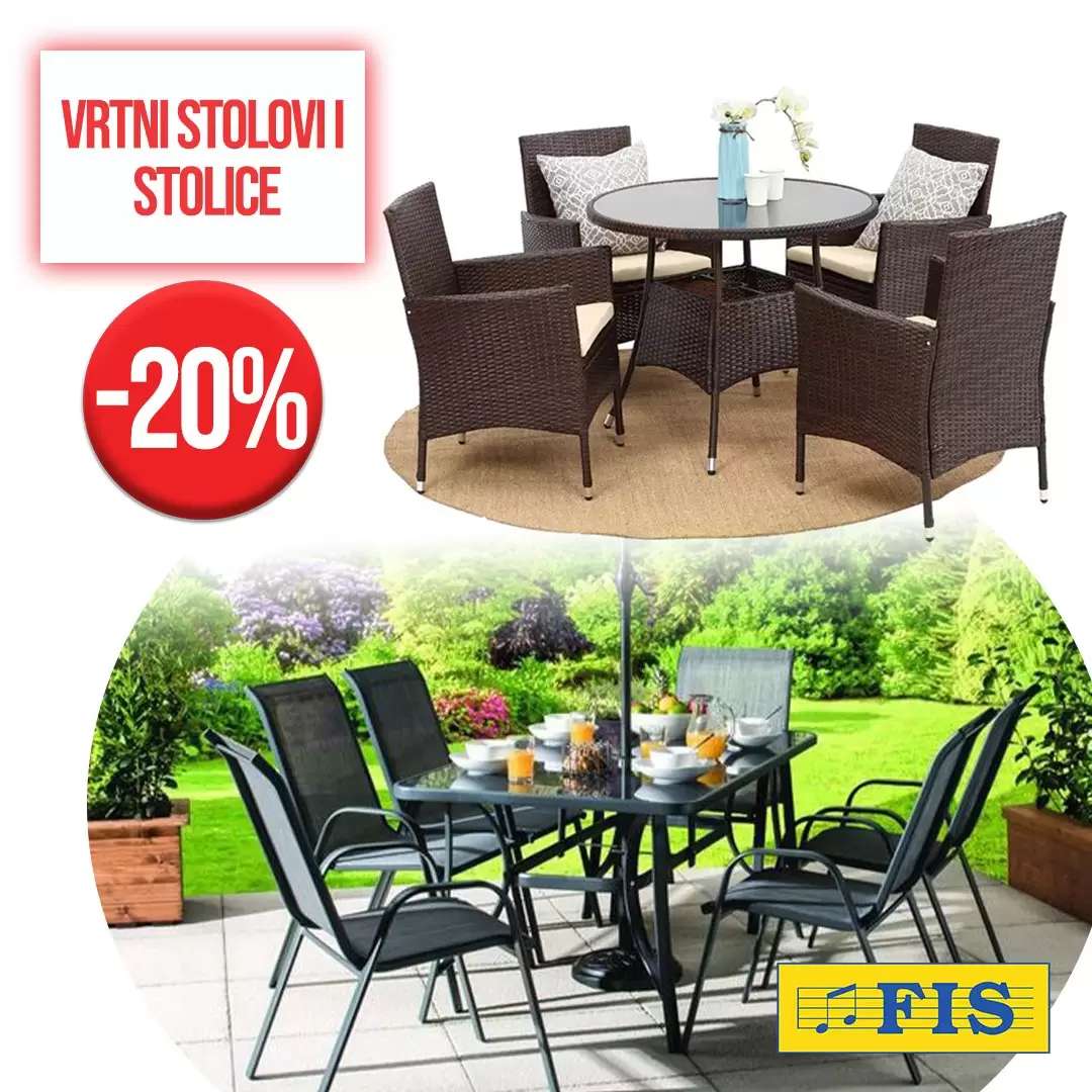 Fis SNIŽENJE ⇢VRTNI PROGRAM - akcija do 31.8.2023.