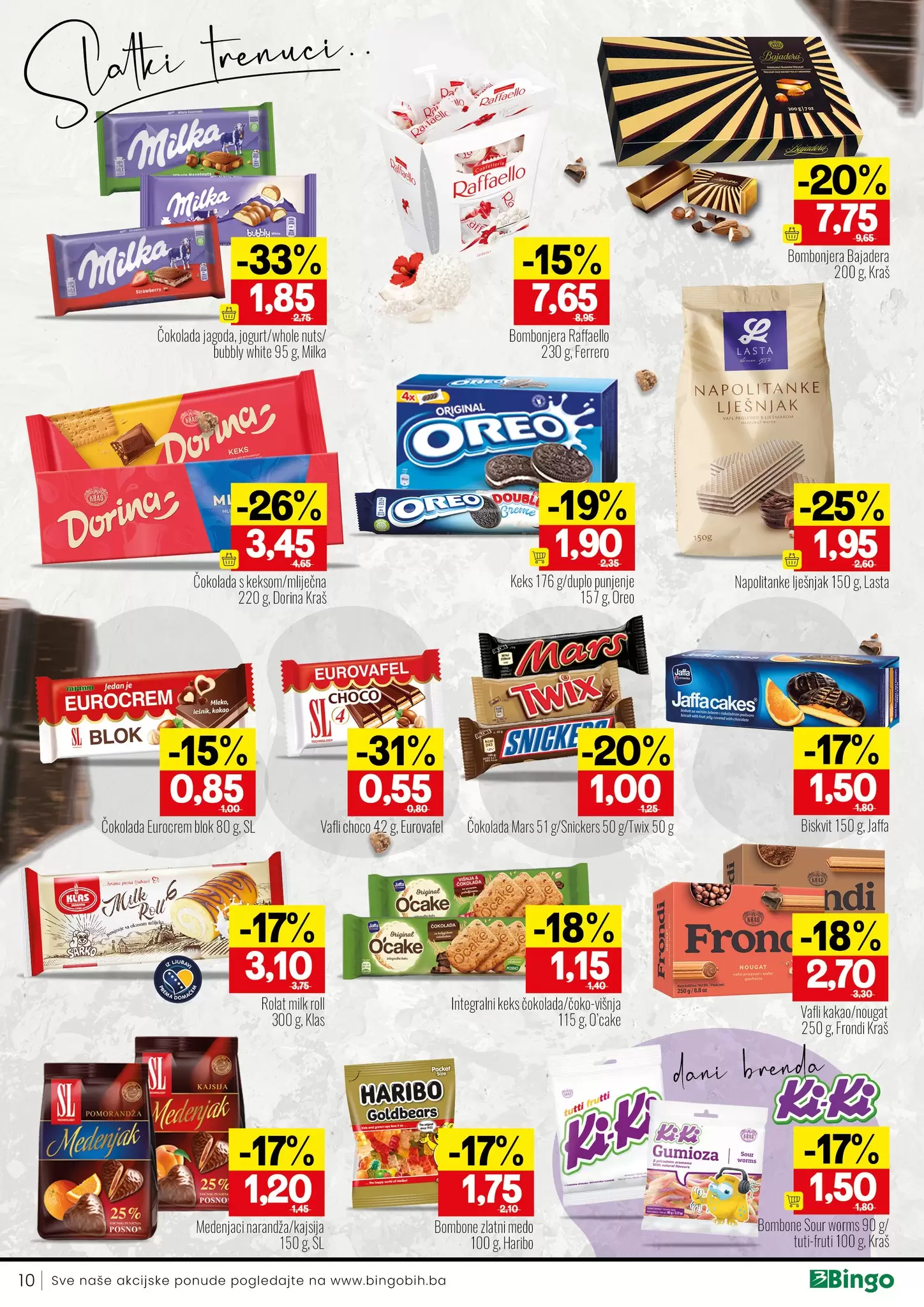 Bingo katalog ⇢SNIŽENJE I DO 70% akcija 15-27.8.2023.