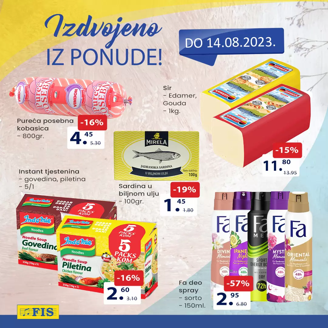 Fis AKCIJA na odjelima prehrane i hemije