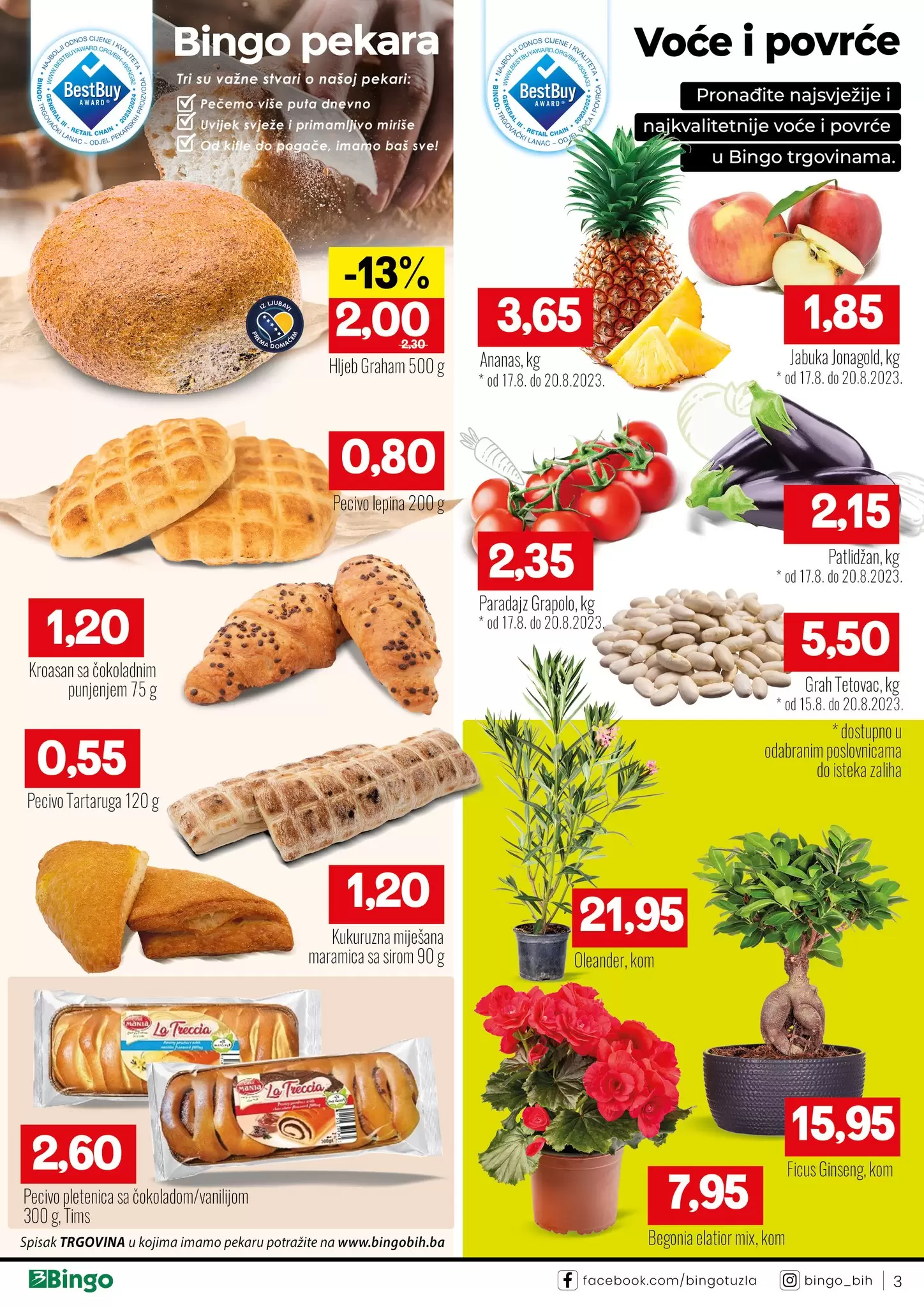 Bingo katalog ⇢SNIŽENJE I DO 70% akcija 15-27.8.2023.