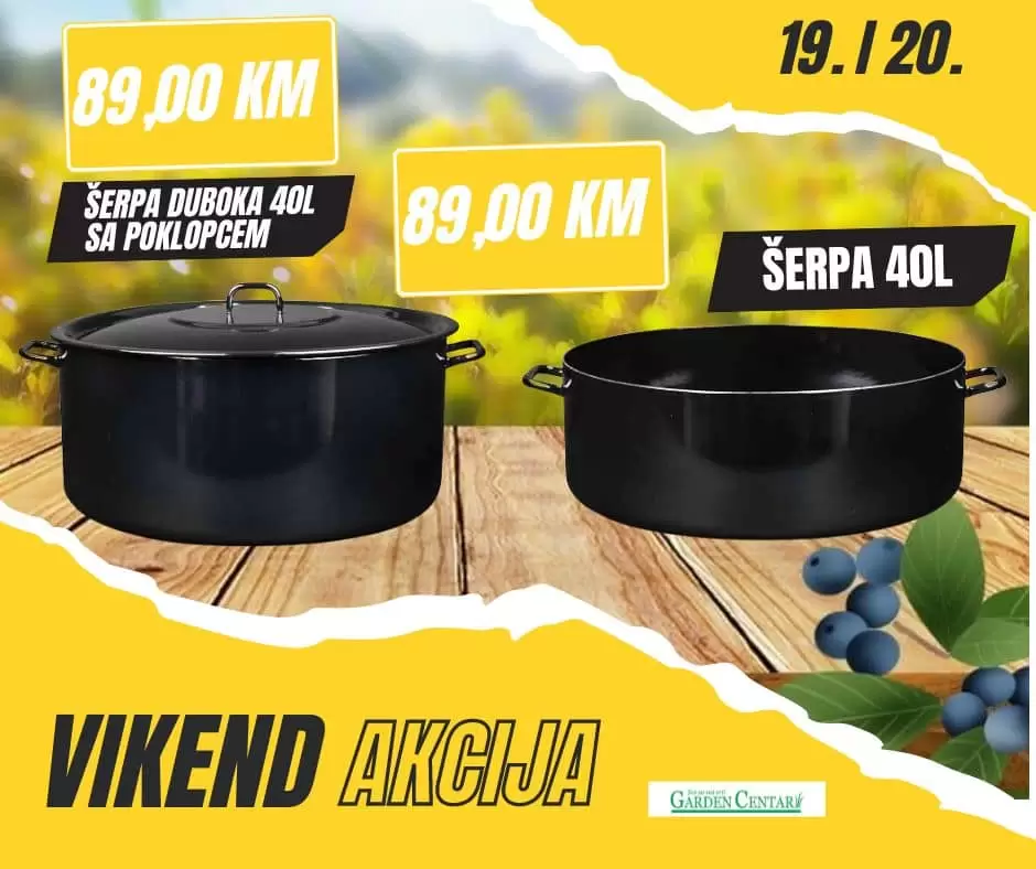 Garden Centar vikend akcija 19-20.8.2023.