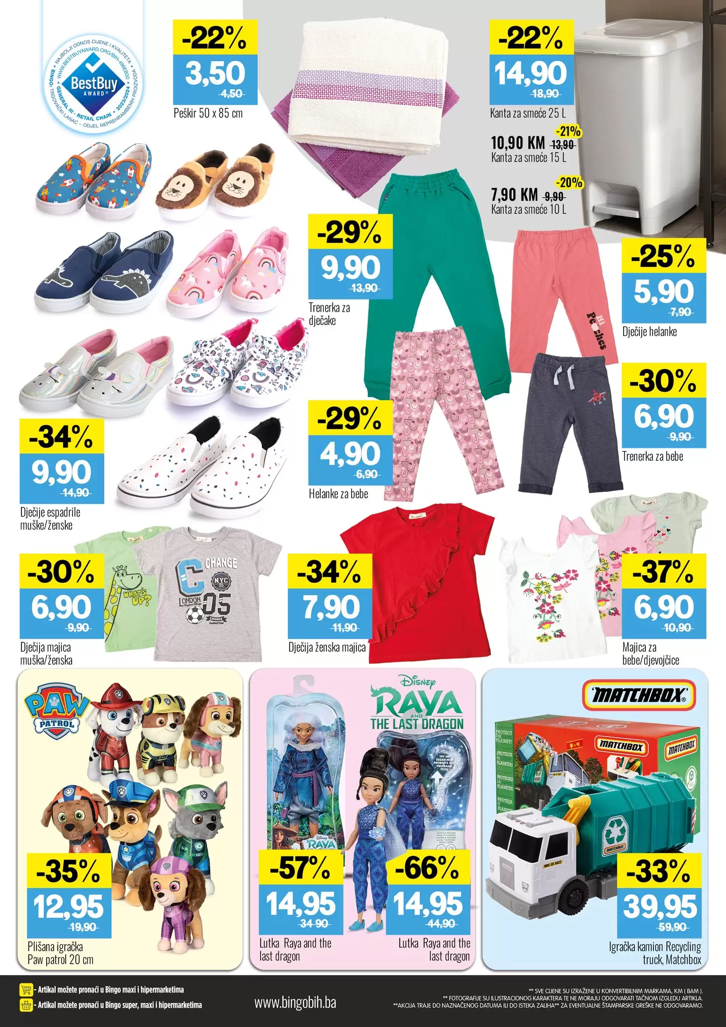 Bingo katalog ⇢SNIŽENJE I DO 70% akcija 15-27.8.2023.