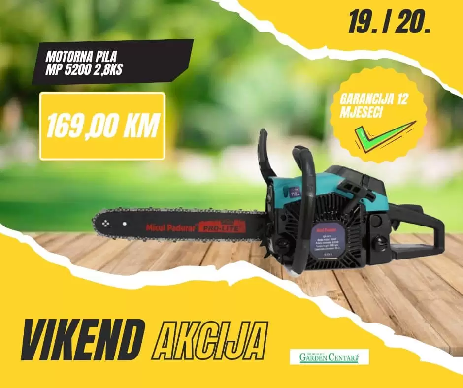 Garden Centar vikend akcija 19-20.8.2023.