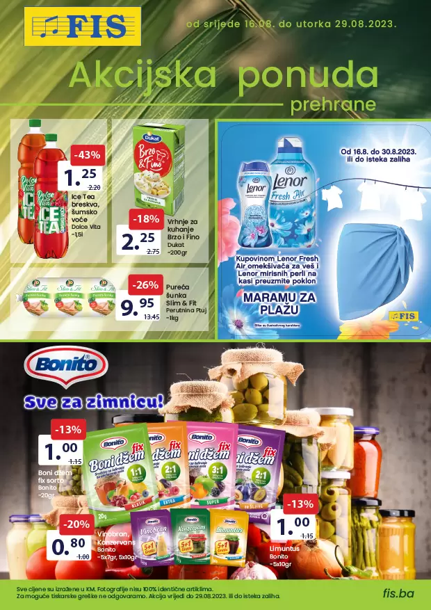 Fis katalog PREHRANA & HEMIJA 16-29.8.2023.