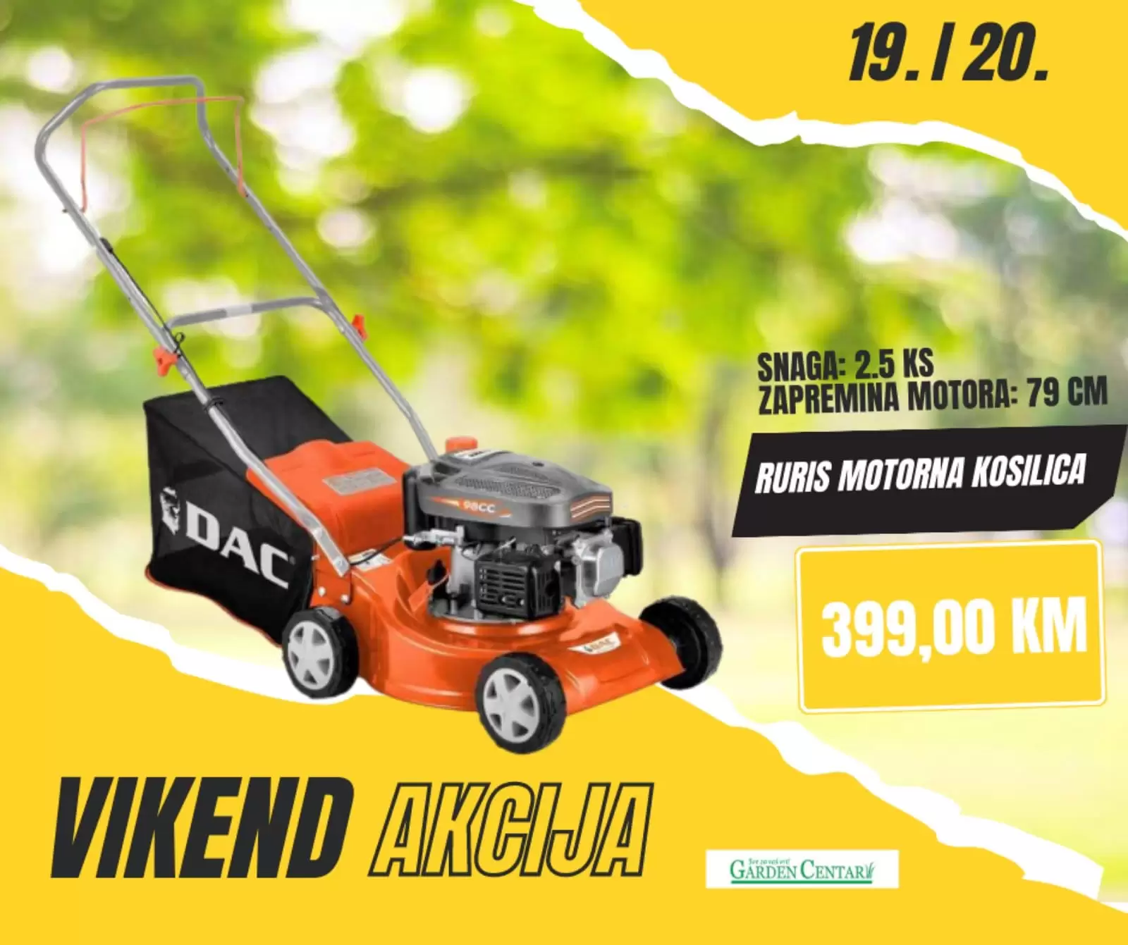 Garden Centar vikend akcija 19-20.8.2023.