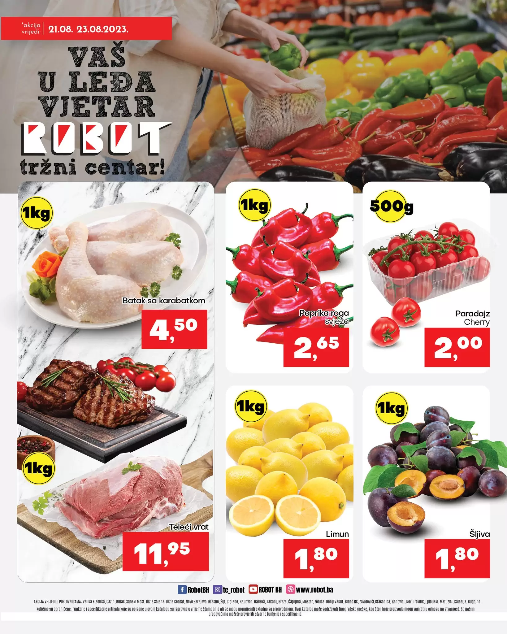 Robot akcija za pocetak sedmice