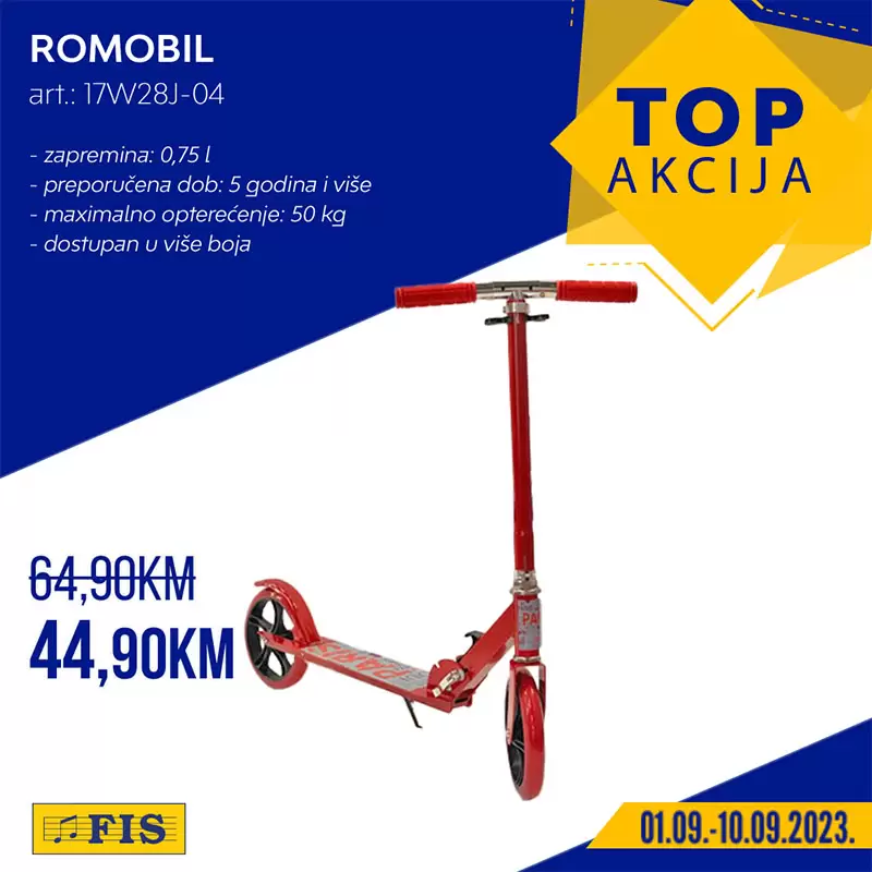 Fis TOP AKCIJA za TOP ARTIKLE 1-10.9.2023.
