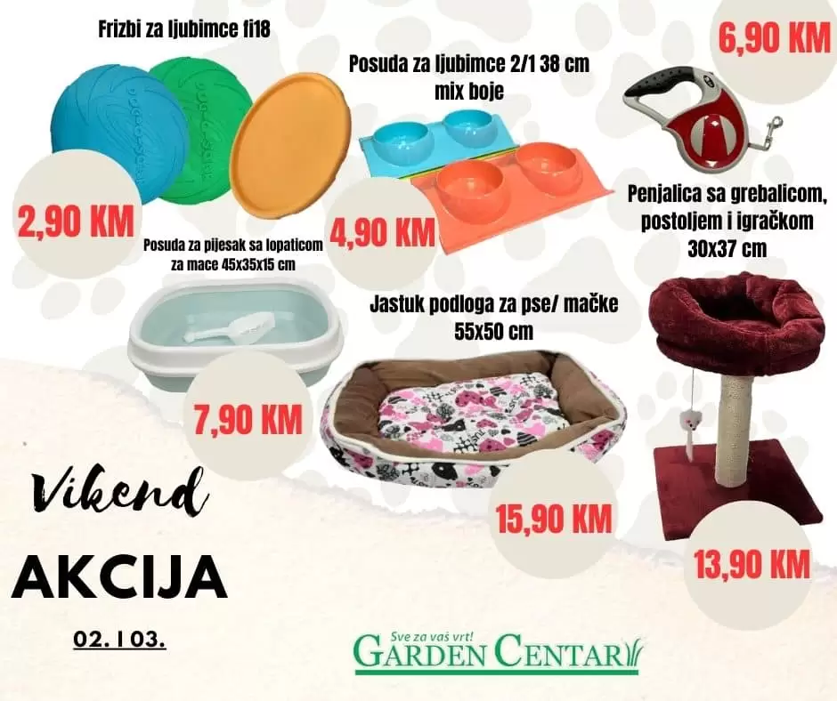 Garden Centar vikend akcija 2-3.9.2023.