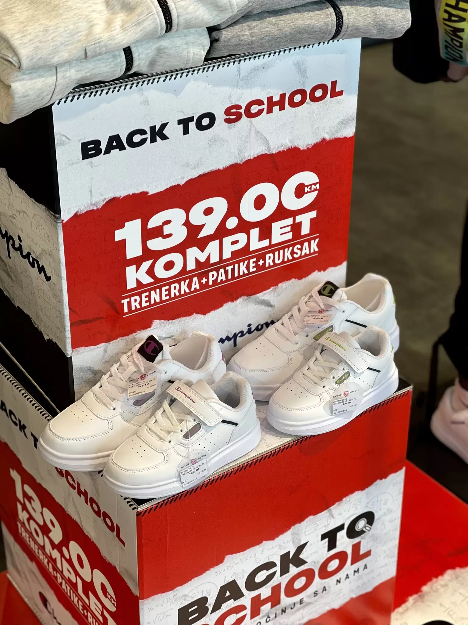 Sport Vision PAKETI ZA ŠKOLARCE