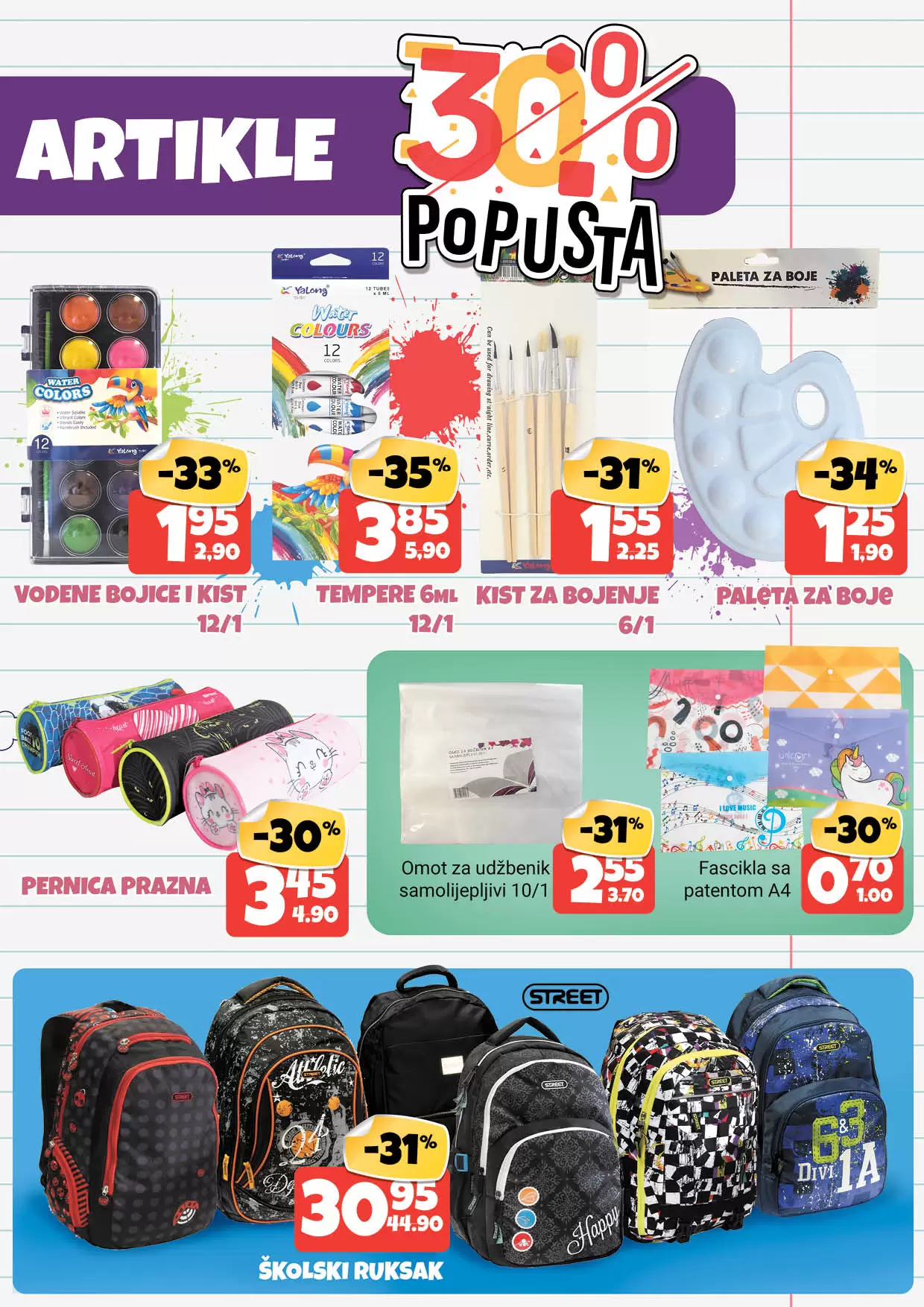 Bingo katalog SVE ZA ŠKOLU 25.8-24.9.2023.