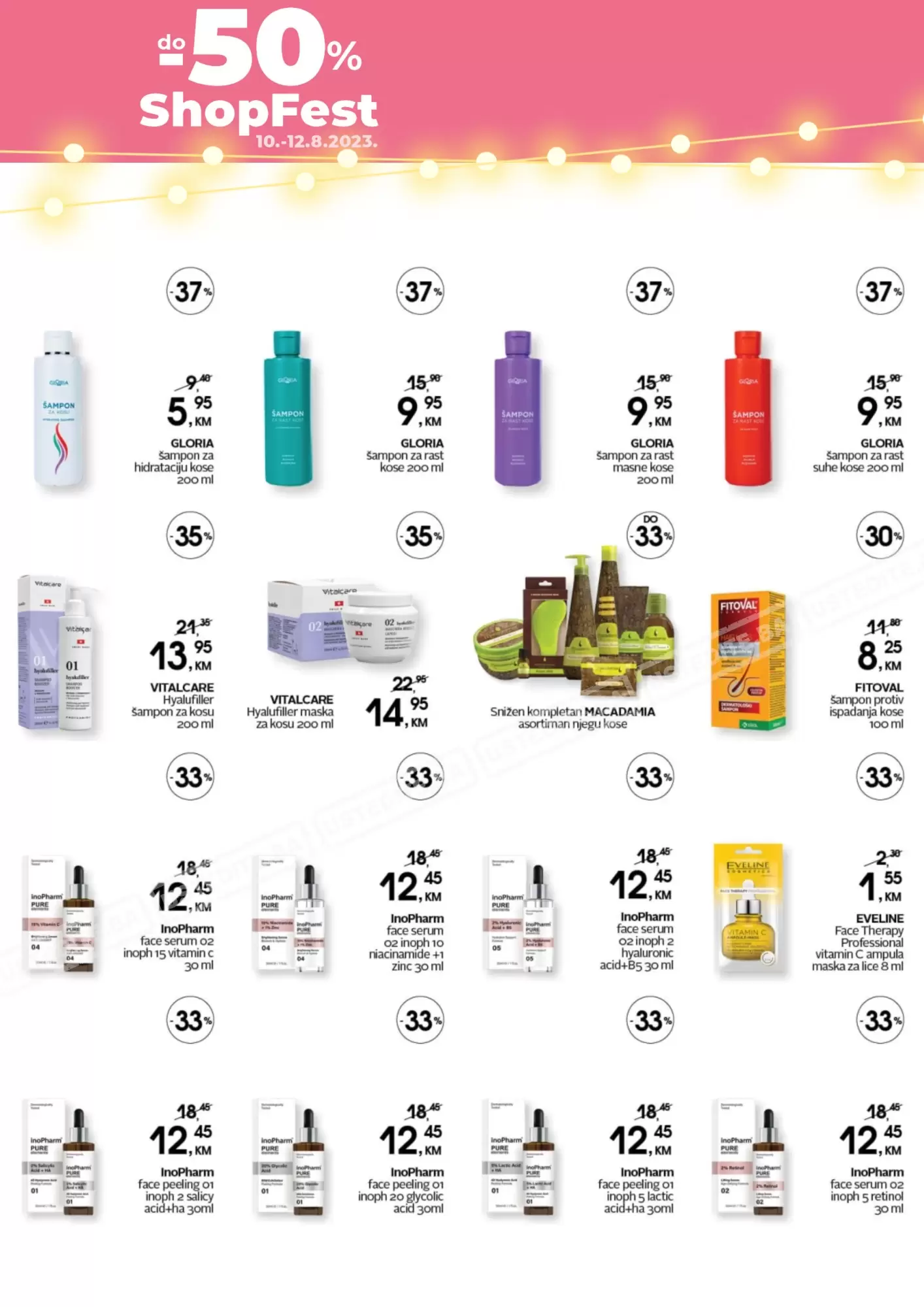 CM Shop Fest SNIŽENJE DO 50% 10-12.8.2023.