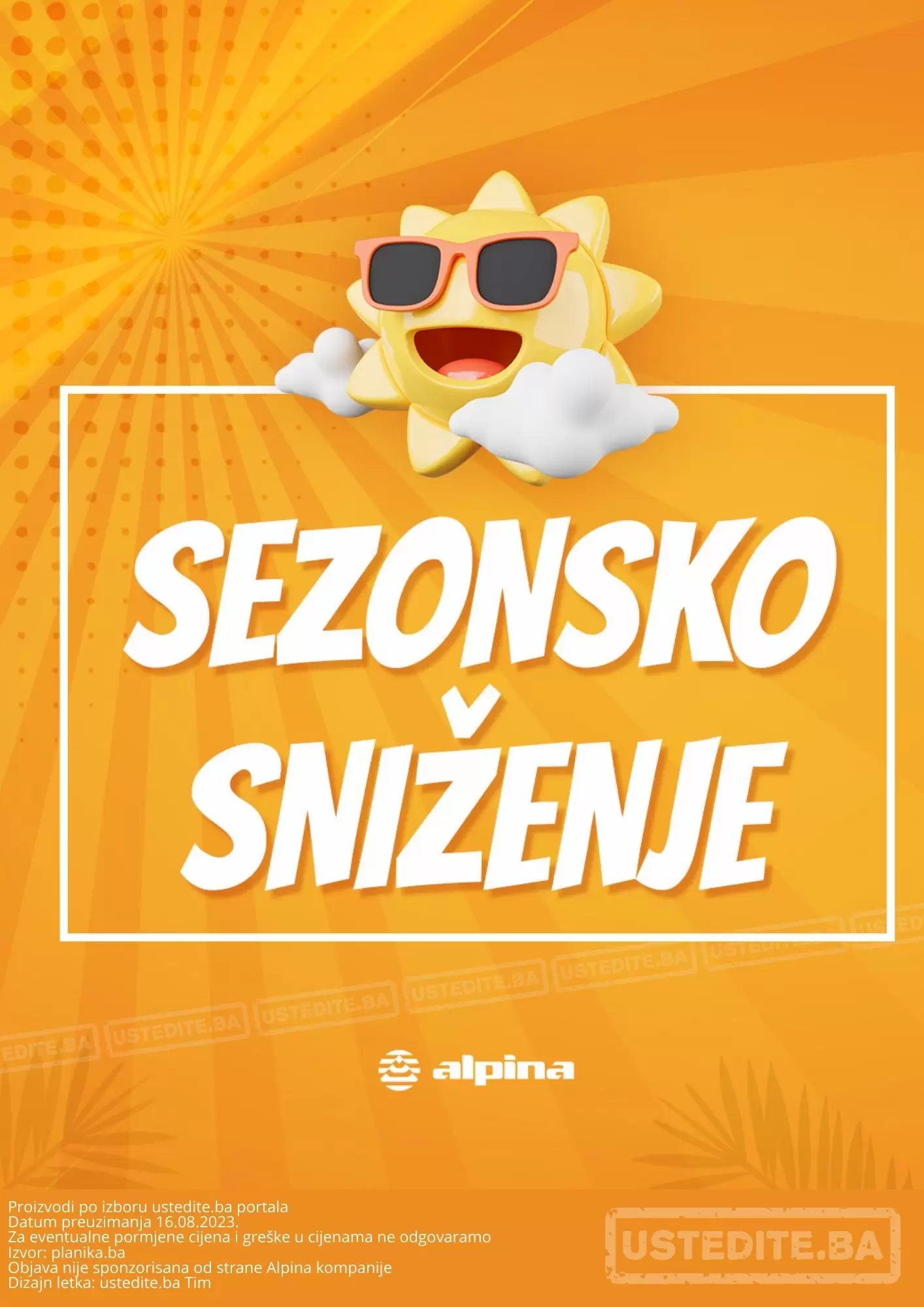 Alpina SEZONSKO SNIŽENJE