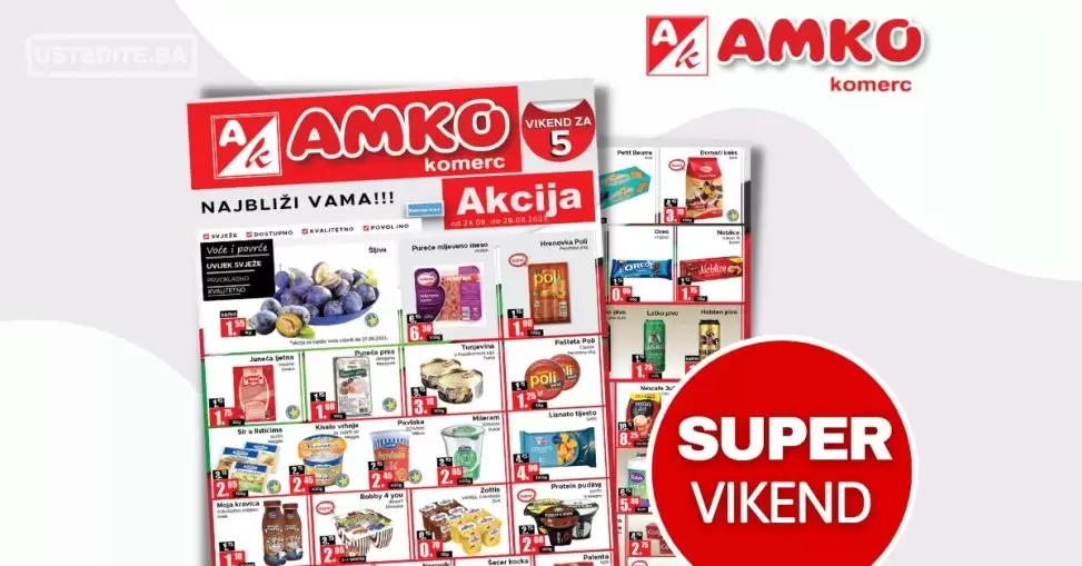 Amko vikend akcija 24-28.8.2023.