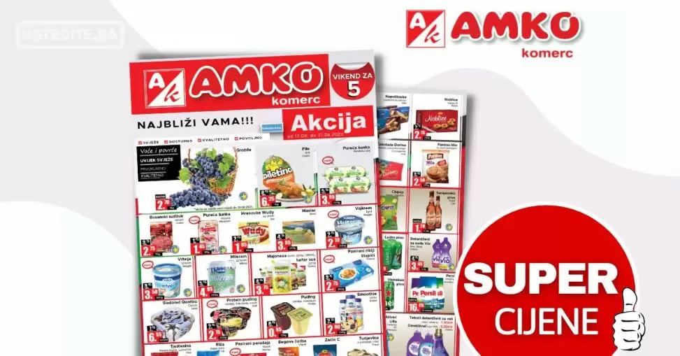 Amko vikend akcija 17-21.8.2023.