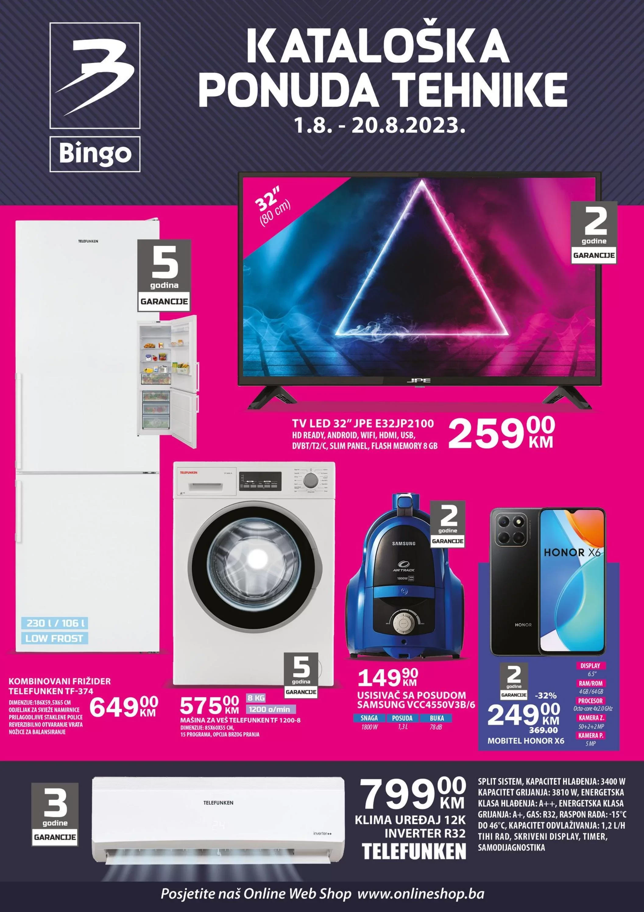 Bingo katalog TEHNIKA 1-20.8.2023.