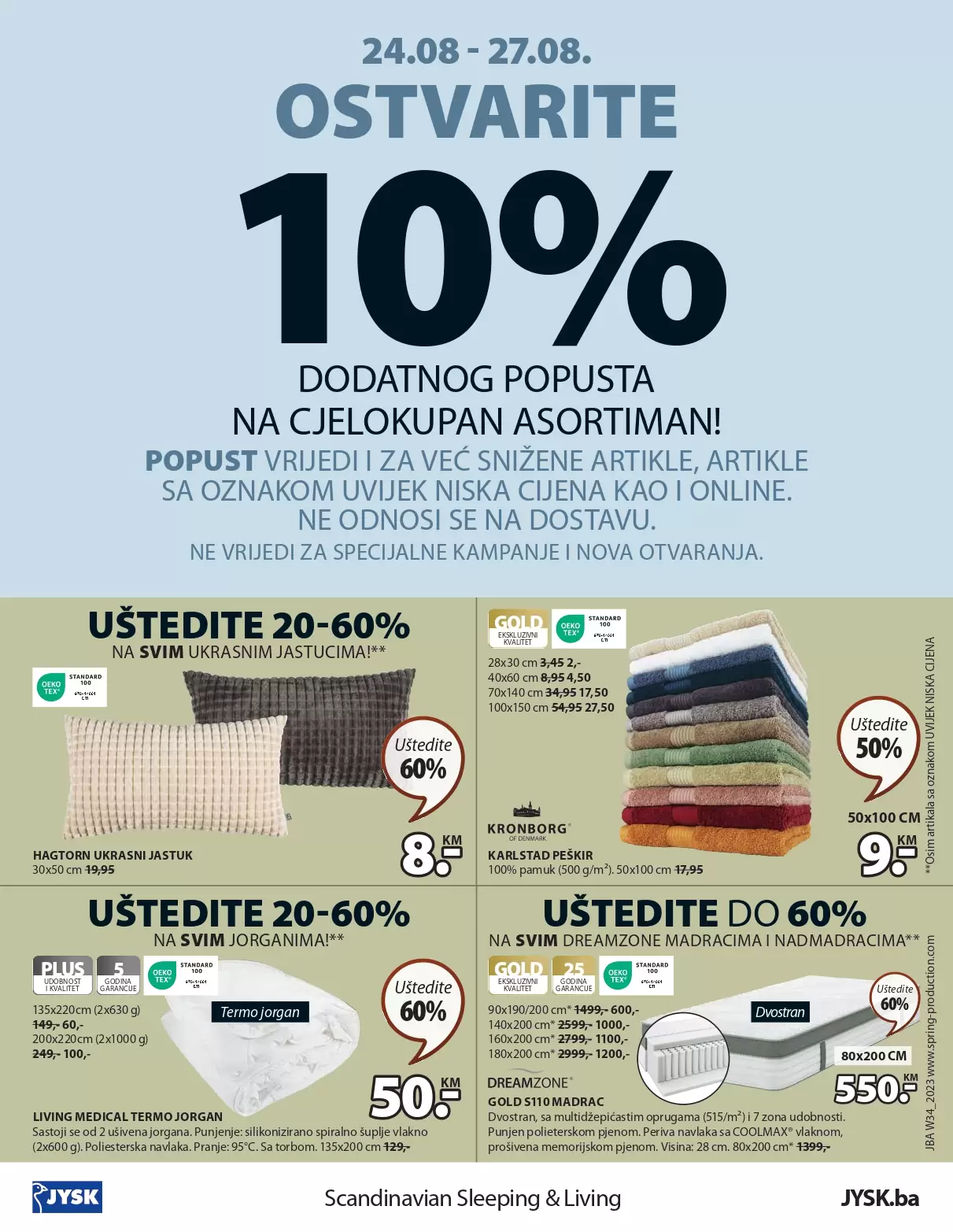 Jysk katalog 24.8.-6.9.2023.