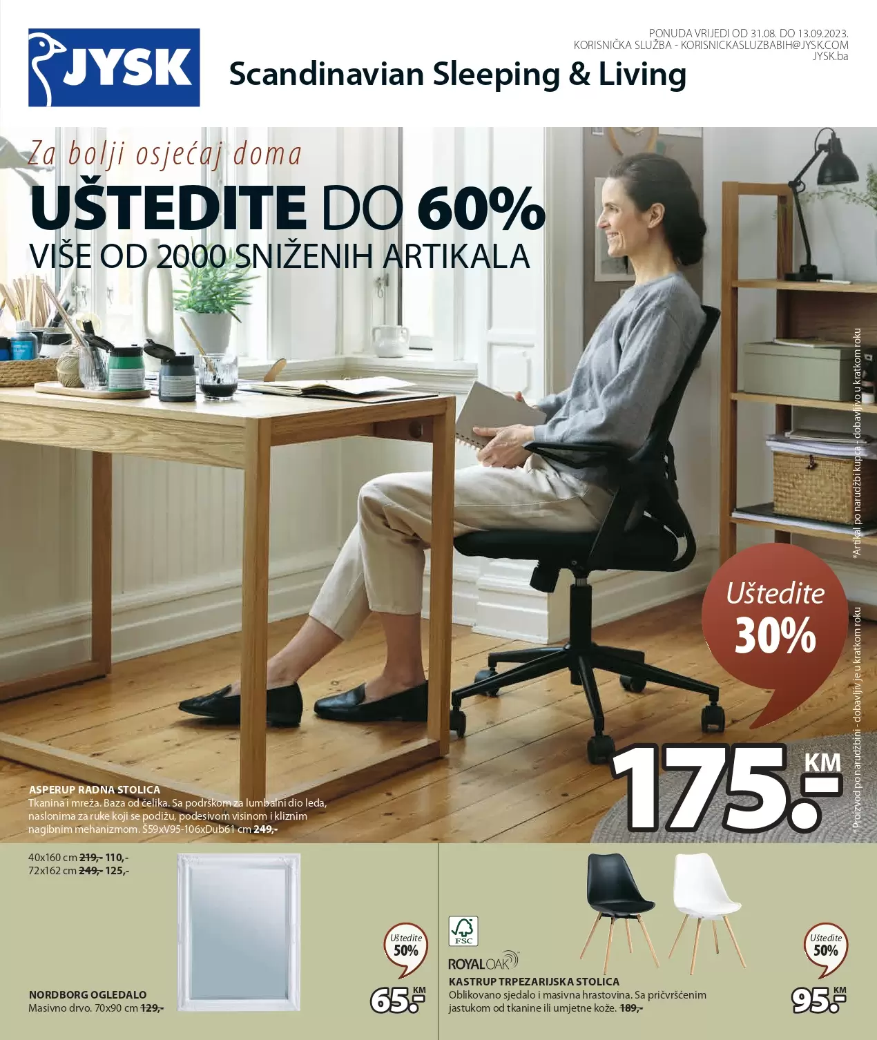 Jysk katalog 31.8-13.9.2023.