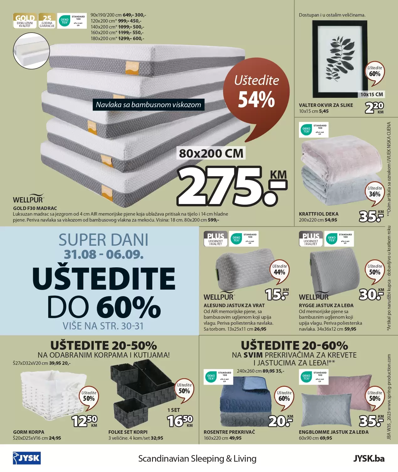 Jysk katalog 31.8-13.9.2023.