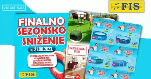 Fis SEZONSKO SNIŽENJE do 31.8.2023.