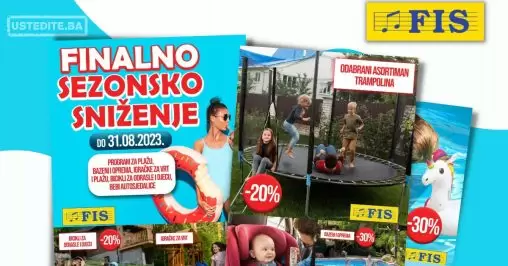 Fis SEZONSKO SNIŽENJE do 31.8.2023.