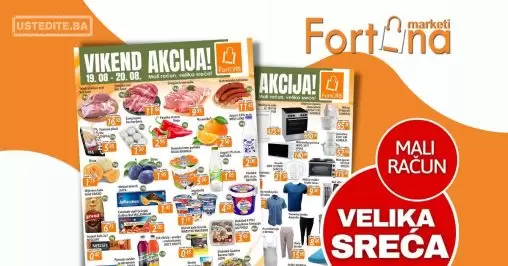 Fortuna vikend akcija 19-20.8.2023.