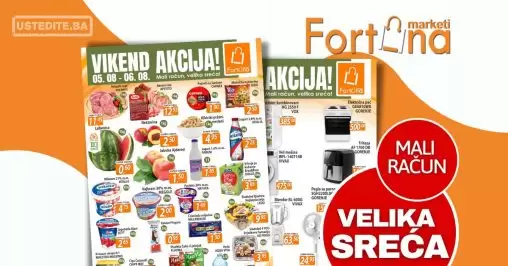 Fortuna vikend akcija 5-6.8.2023.