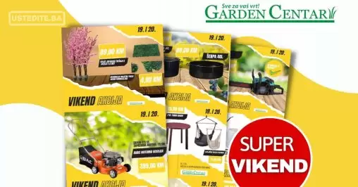 Garden Centar vikend akcija 19-20.8.2023.