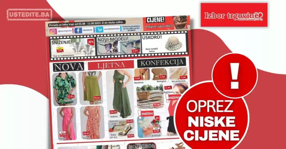 Izbor trgovine katalog 5-11.8.2023.