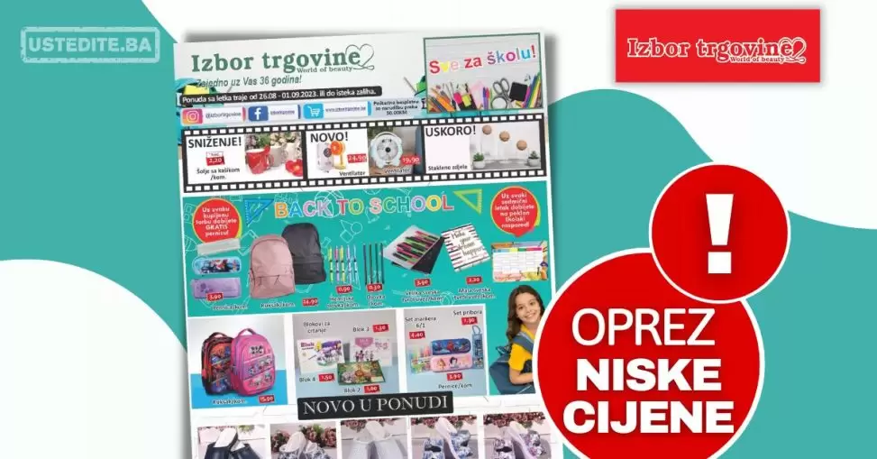 Izbor trgovine katalog 26.8-1.9.2023.