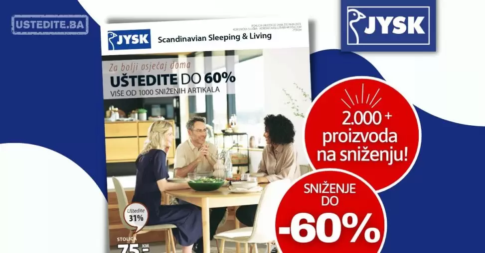 Jysk katalog 31.8-13.9.2023.