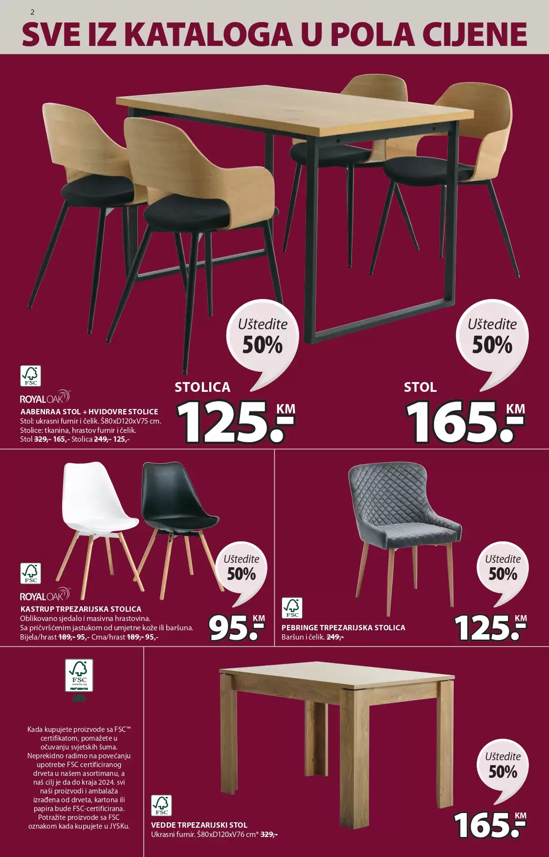 Jysk katalog SVE U POLA CIJENE 10-23.8.2023.