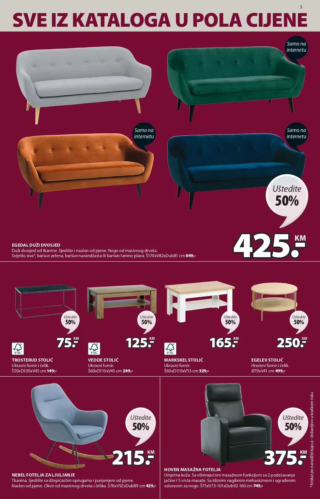 Jysk katalog SVE U POLA CIJENE 10-23.8.2023.