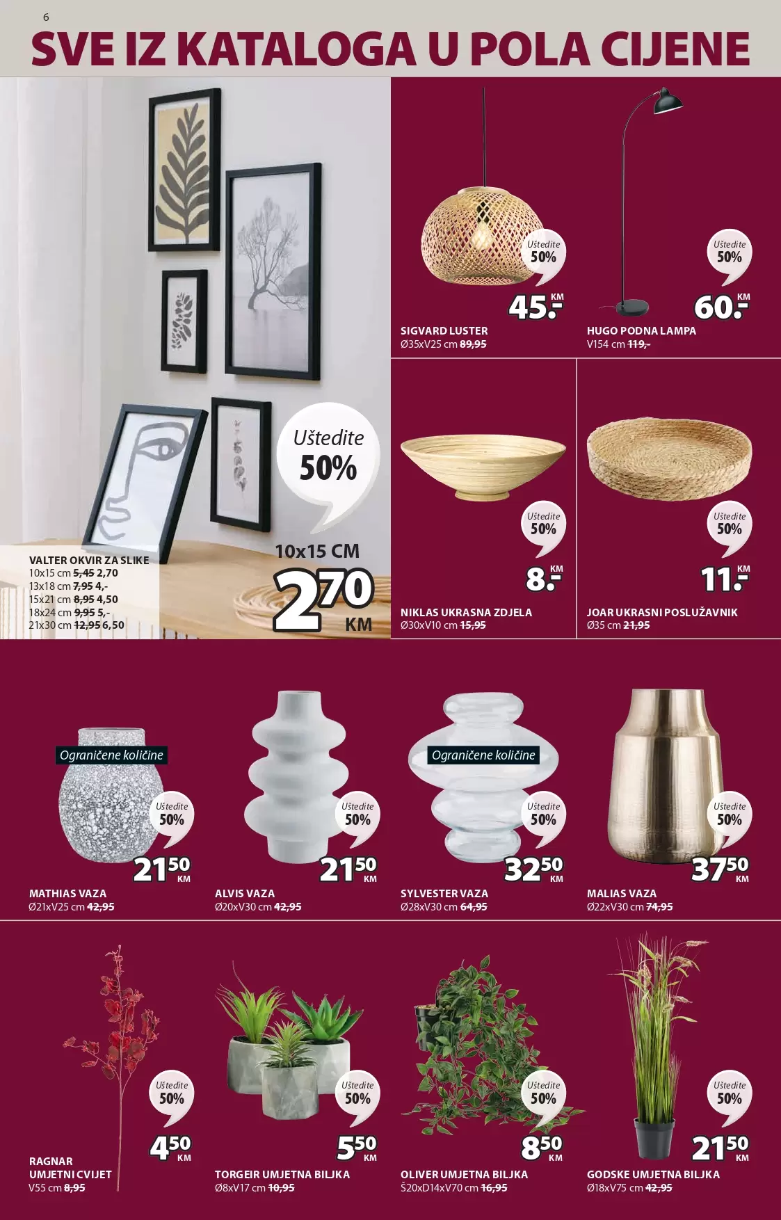 Jysk katalog SVE U POLA CIJENE 10-23.8.2023.