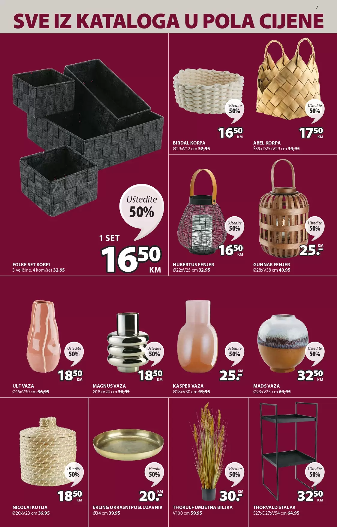 Jysk katalog SVE U POLA CIJENE 10-23.8.2023.