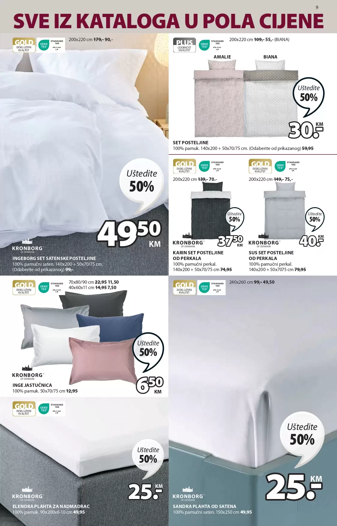 Jysk katalog SVE U POLA CIJENE 10-23.8.2023.