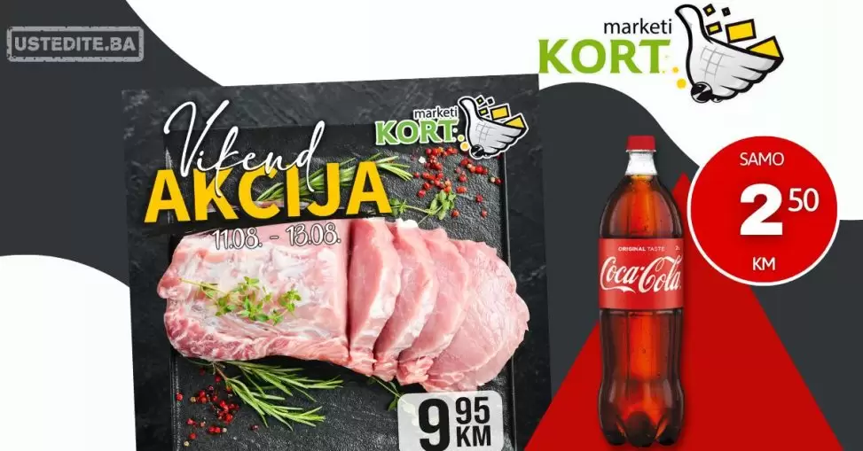 Kort vikend akcija 11-13.8.2023.