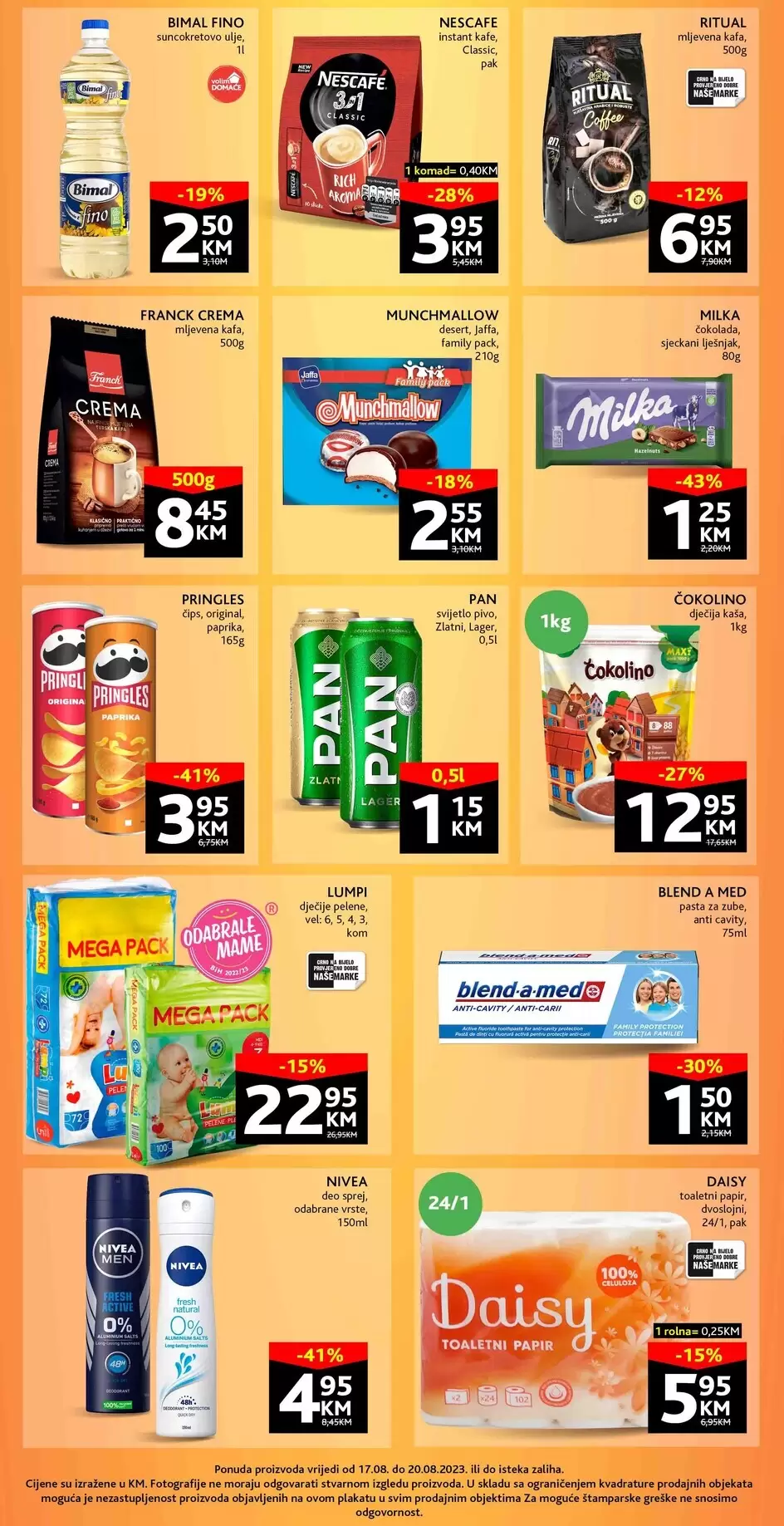 Konzum vikend akcija 17-20.8.2023.