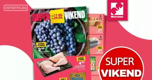 Mercator vikend akcija 17-20.8.2023.