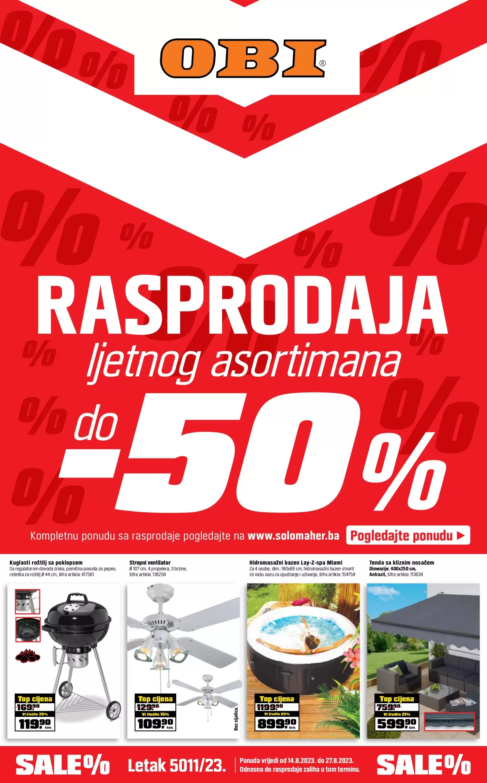 OBI katalog 14-27.8.2023. 