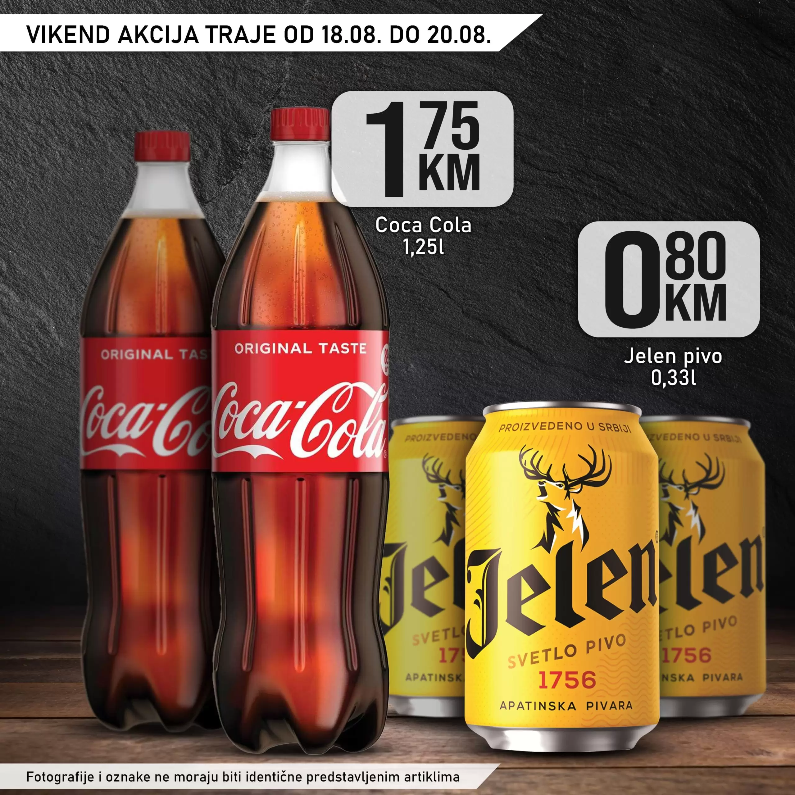 Kort vikend akcija 18-20.8.2023.