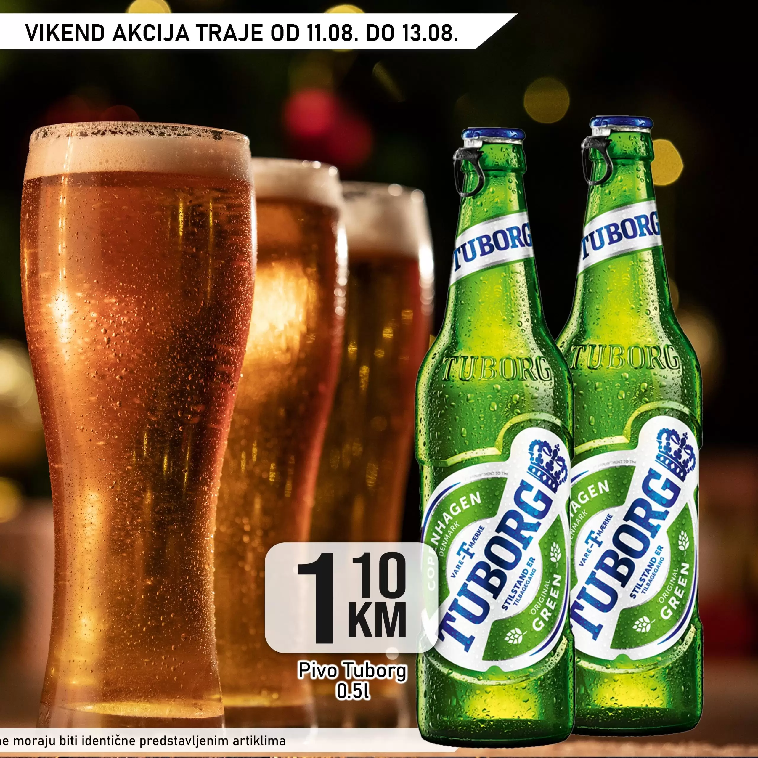 Kort vikend akcija 11-13.8.2023.