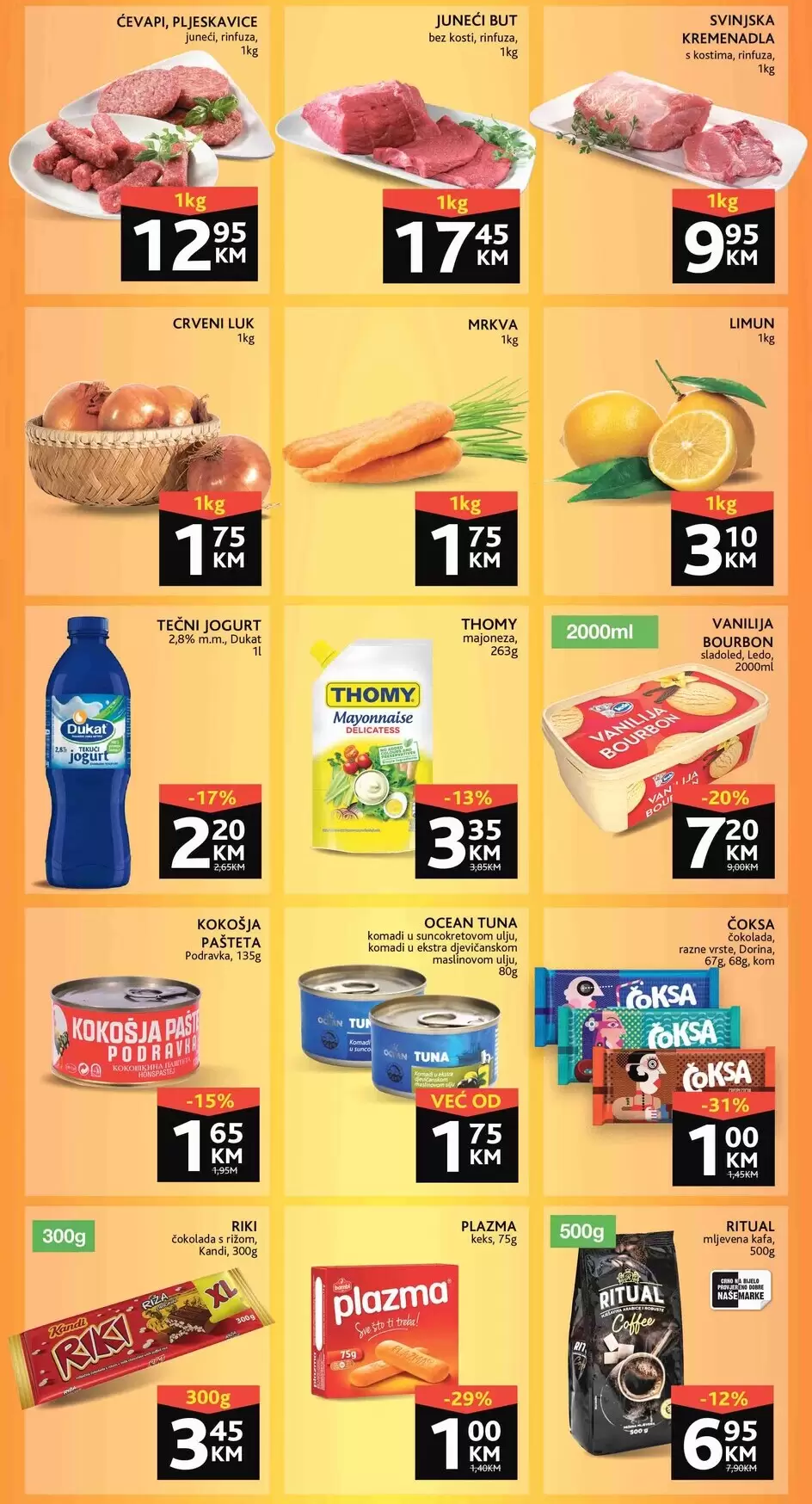 Konzum vikend akcija 31.8-3.9.2023.
