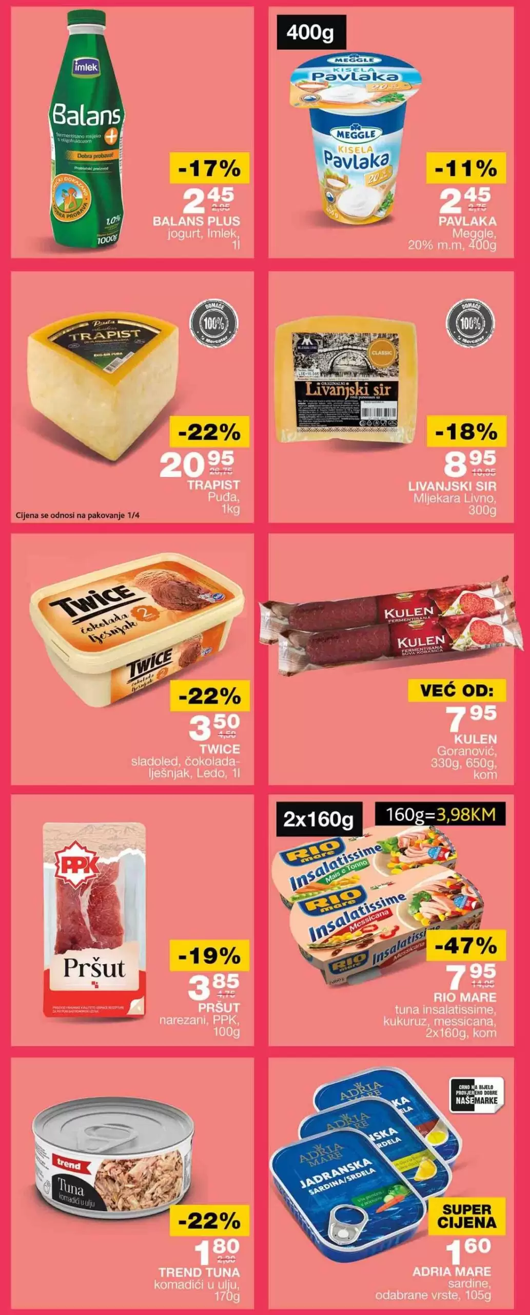 Mercator vikend akcija 10-13.8.2023.