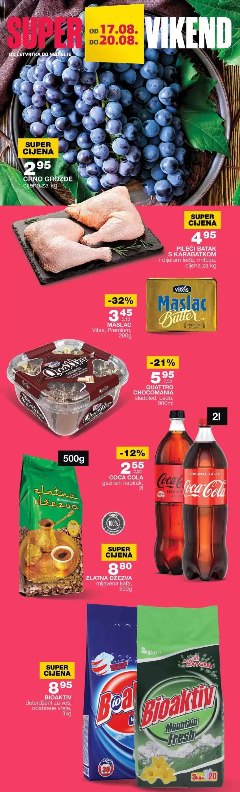 Mercator vikend akcija 17-20.8.2023.