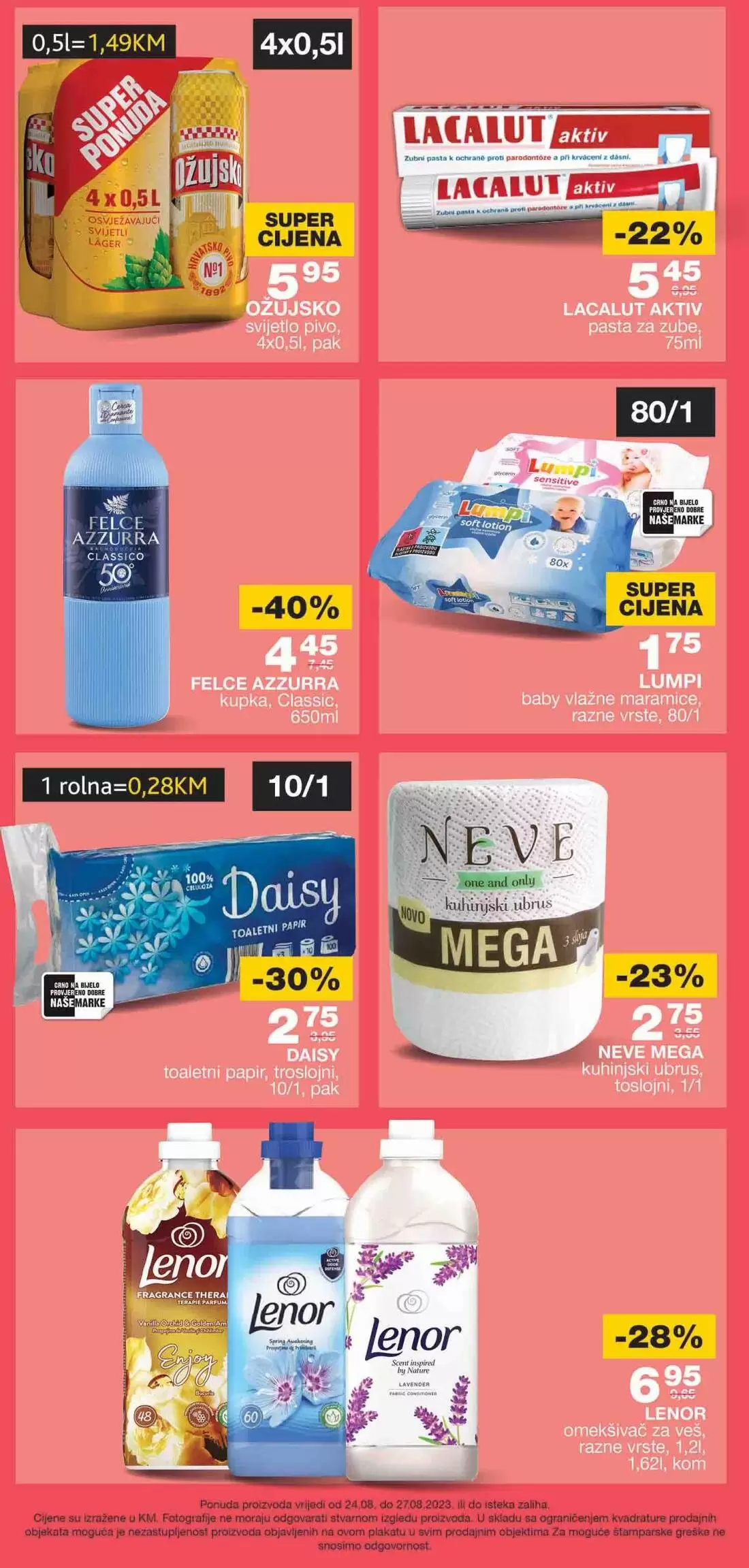 Mercator vikend akcija 24-27.8.2023.