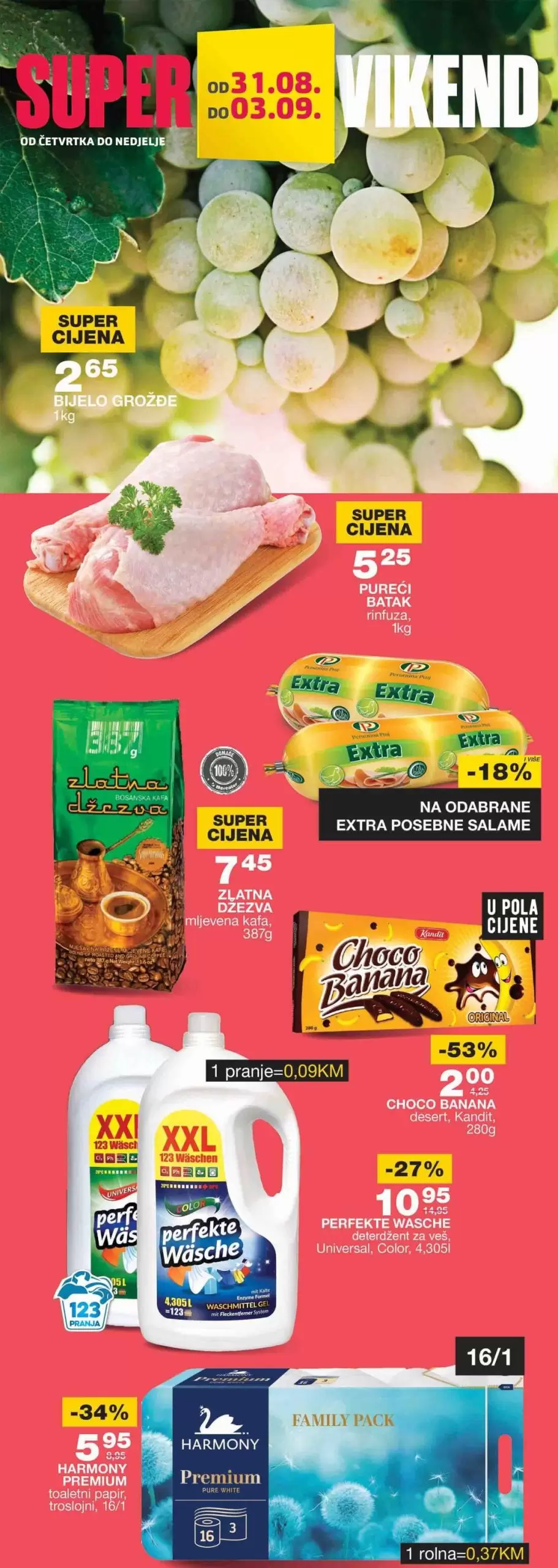 Mercator vikend akcija 31.8-3.9.2023. 