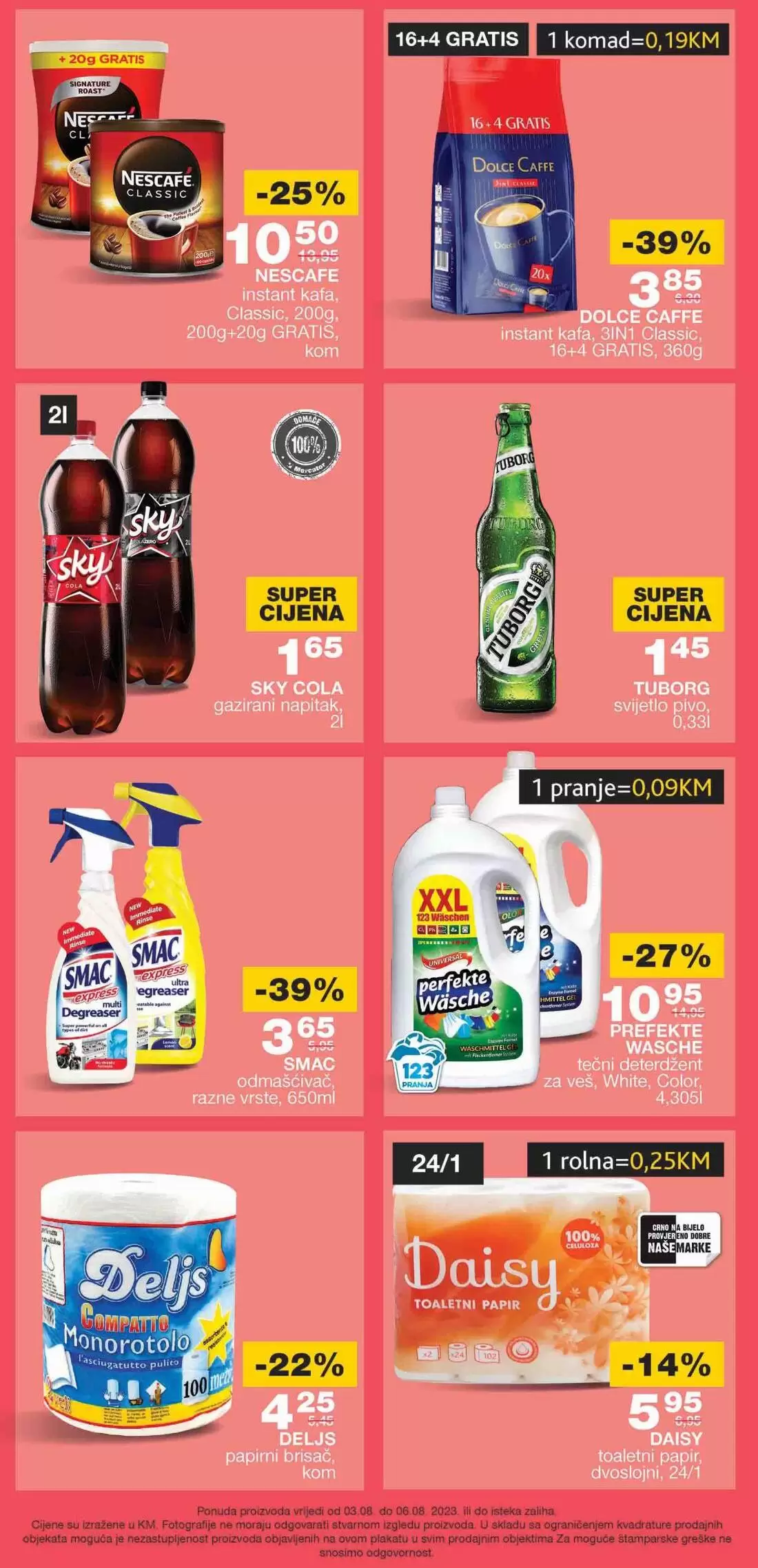 Mercator vikend akcija 3-6.8.2023.