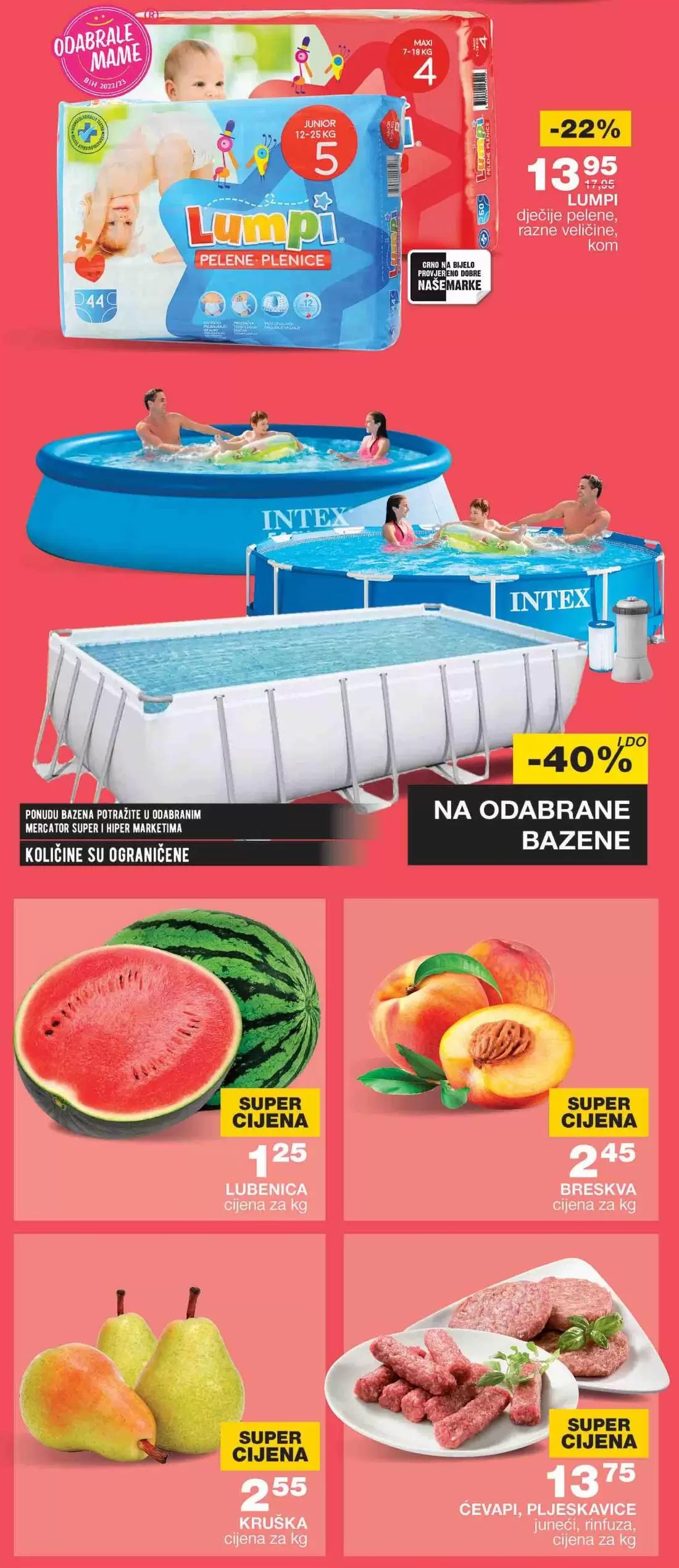 Mercator vikend akcija 3-6.8.2023. Mercator vikend akcija 3-6.8.2023.